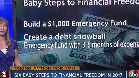 Six easy steps to financial freedom in 2017