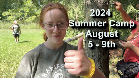 2024 Barefoot Bushcraft Summer Camp Aug 5-9