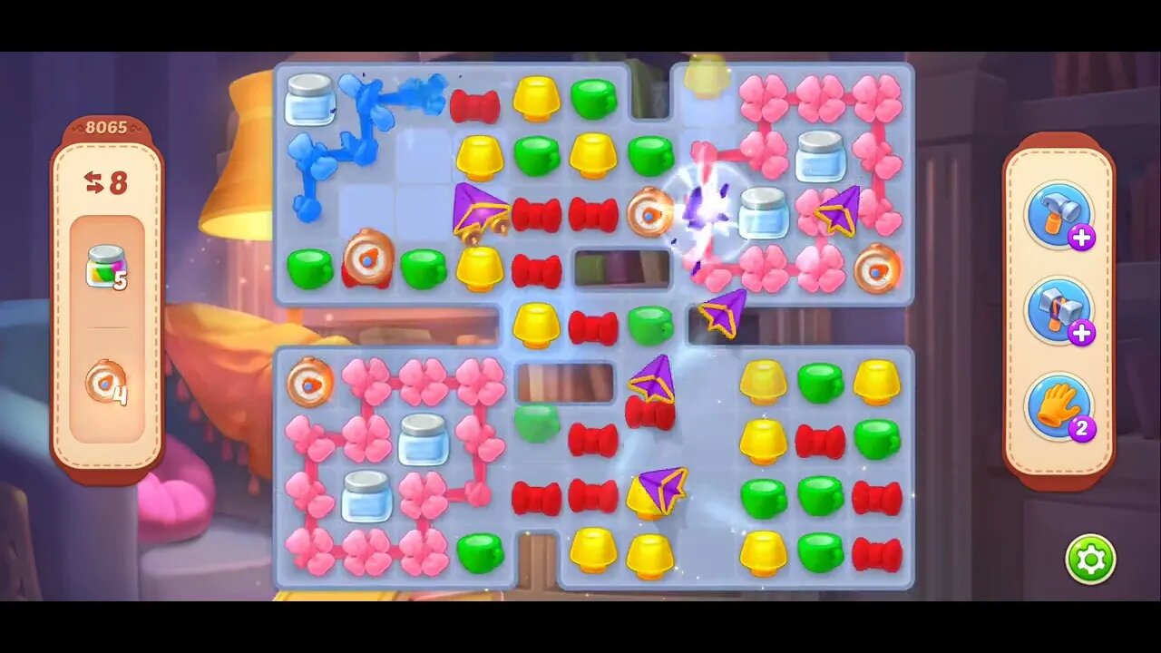 Playrix Homescapes Gameplay Walkthrough Level 8065