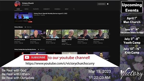 Victory Spanish Worship Service March 19, 2023