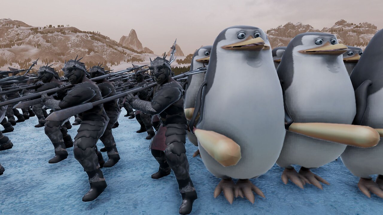 100K Orc Halberds Versus 100K Skipper's ( Penguins of Madagascar ) || UEBS 2