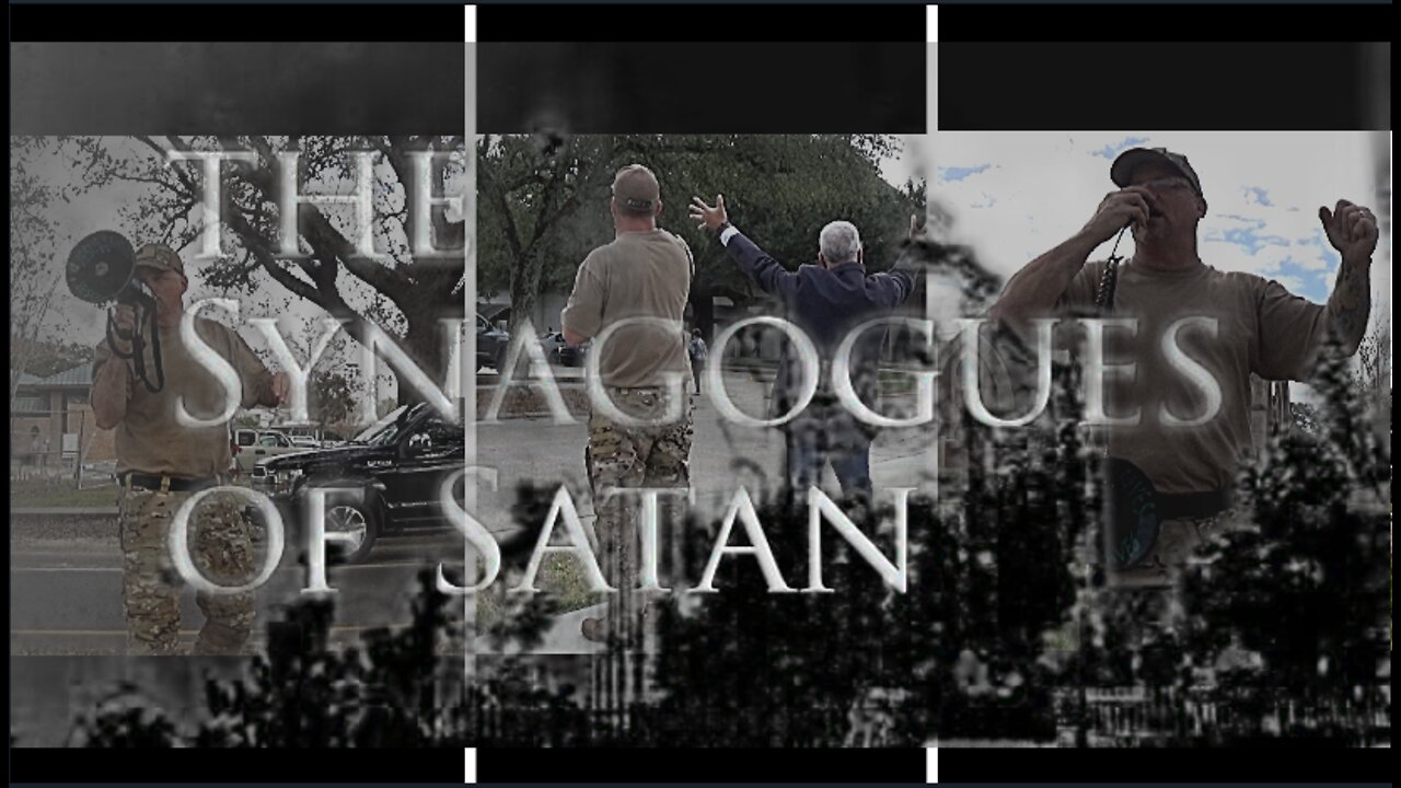 Street Preacher...The Synagogues of Satan...Battle The Beast...Baton Rouge 2021