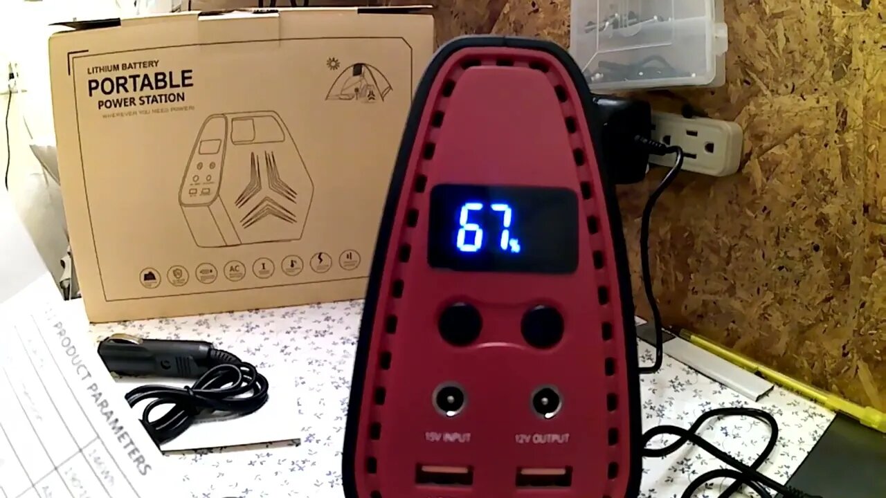 AWANFI HP100 Portable Battery Power Station AC DC USB