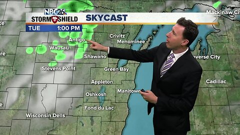 Michael Fish's NBC26 weather forecast