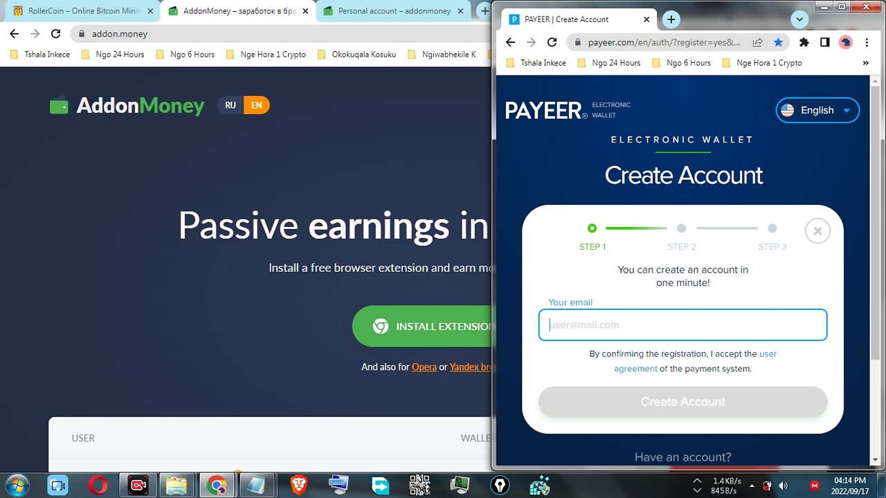 Make Free Money Online While Browsing At AddonMoney And Instantly Payout At Payeer Wallet