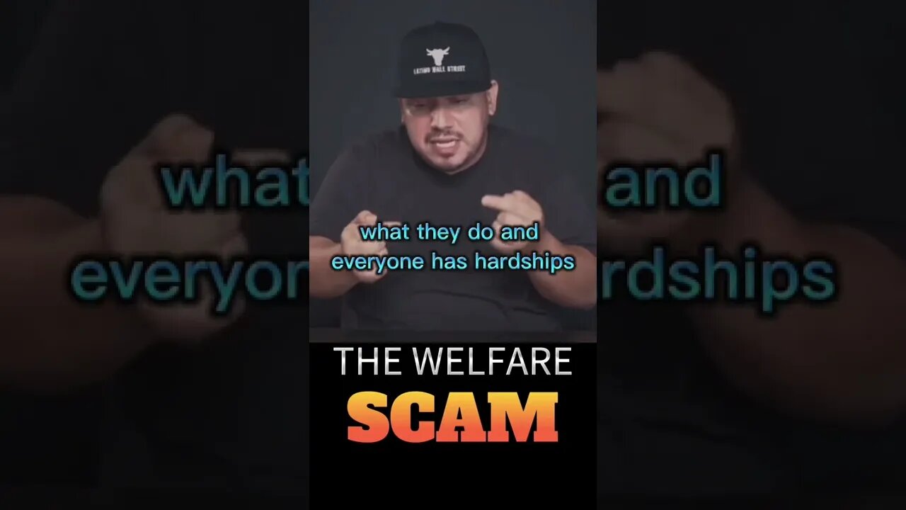 Welfare is a 🪤 TRAP designed by government to keep you dependent on them