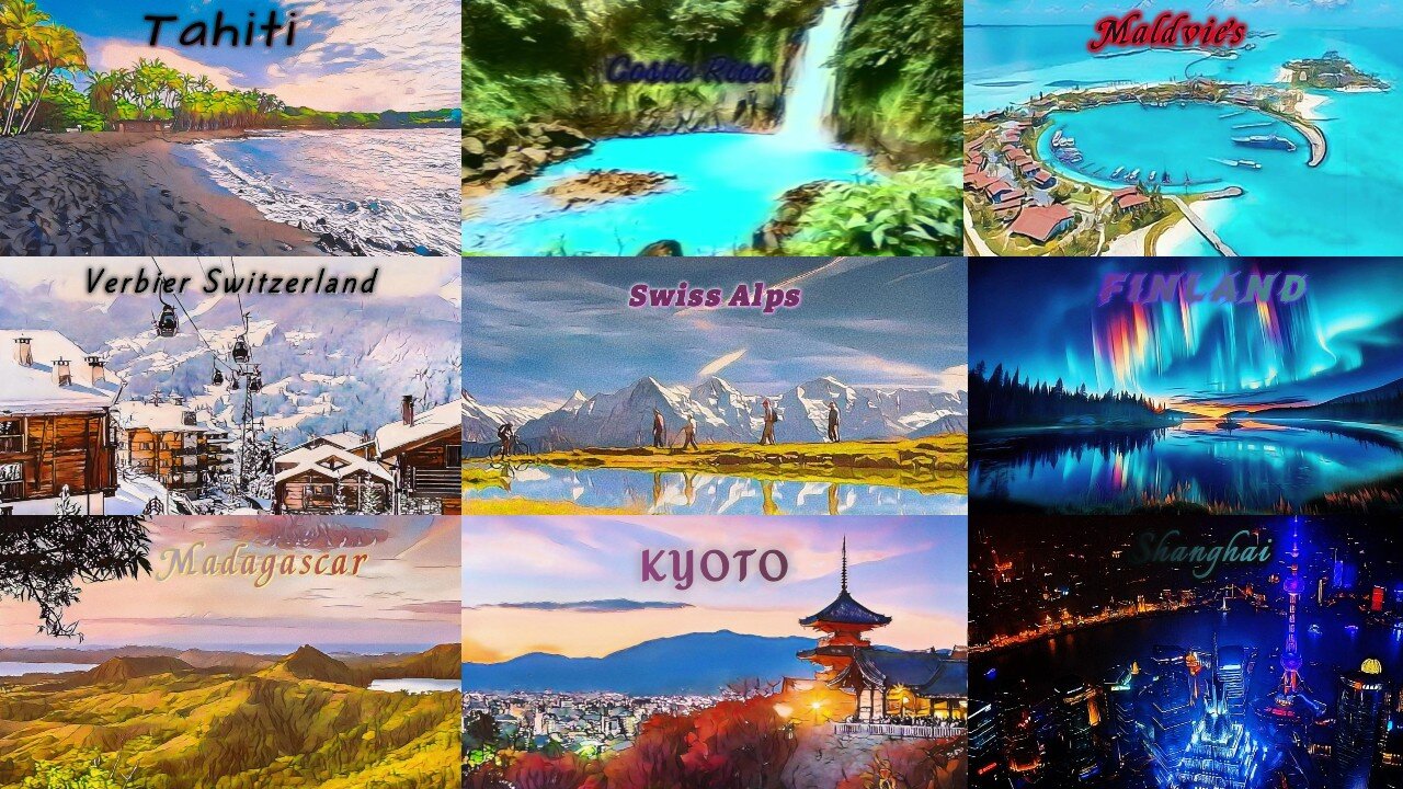 TOP 10 PLACES TO GO TO ON VACATION
