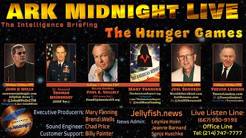 The Intelligence Briefing / The Hunger Games - John B Wells LIVE
