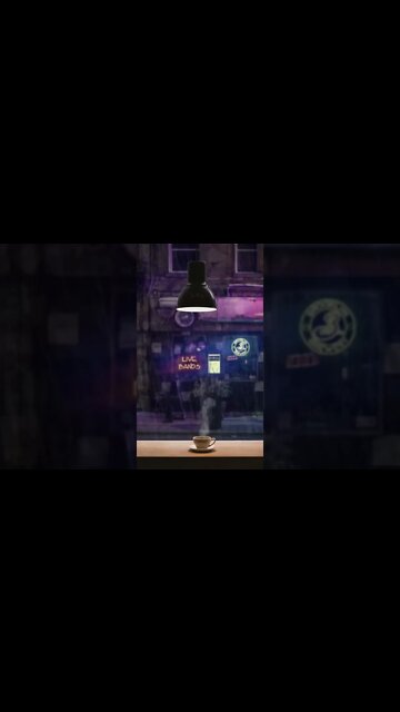 Rainy Night Jazz Coffee Shop Ambience ☕ Relaxing Piano Jazz #Shorts 11