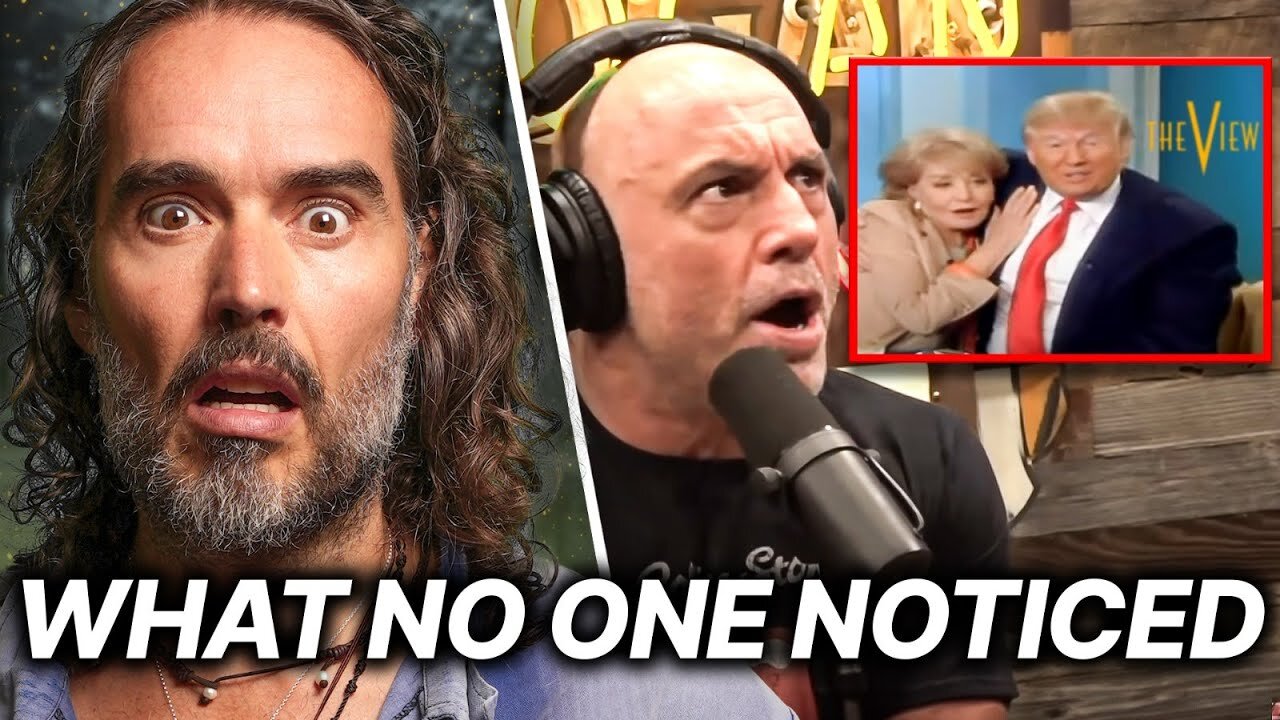 Joe Rogan Notices Something About Resurfaced Trump 'The View' Clip That You Need To Hear