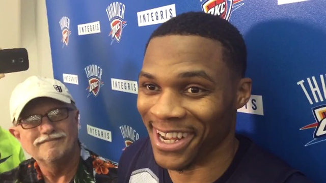 Russell Westbrook Steals Kevin Durant's Thunder on KD's Birthday