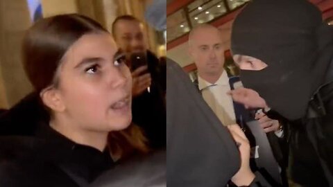 Antifa Member Gets Rude Awakening From Muslim Women