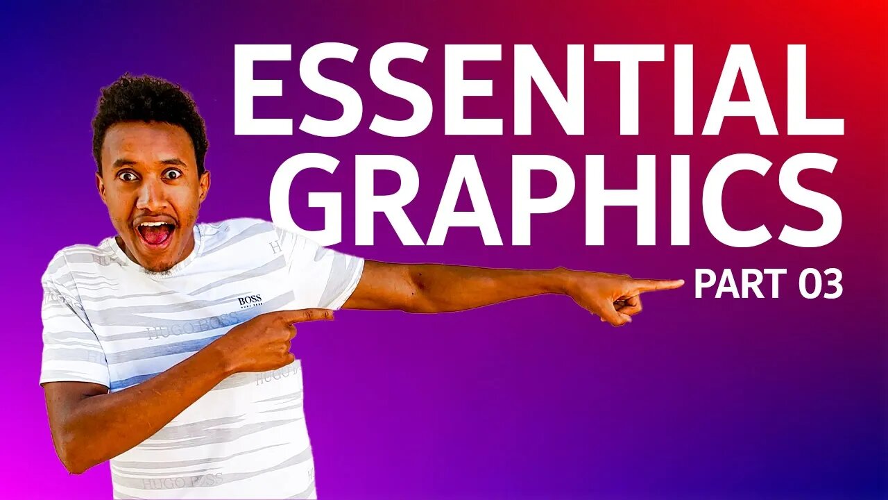 Adobe Premiere Pro Essential Graphics Tutorial Part 03