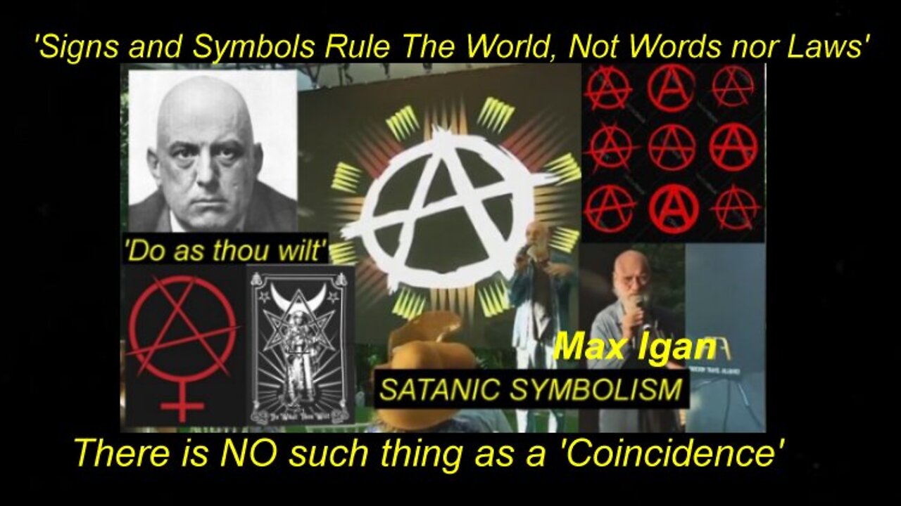 Max Igan Public Speech in Anarchapulco 2022 = Satanic Anarchy Symbolism!