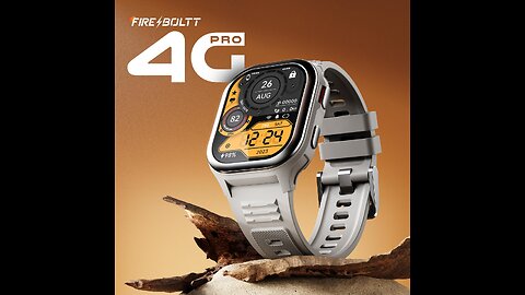 Fire-Boltt 4G Pro Volte Calling Smart Watch | Amazon product review