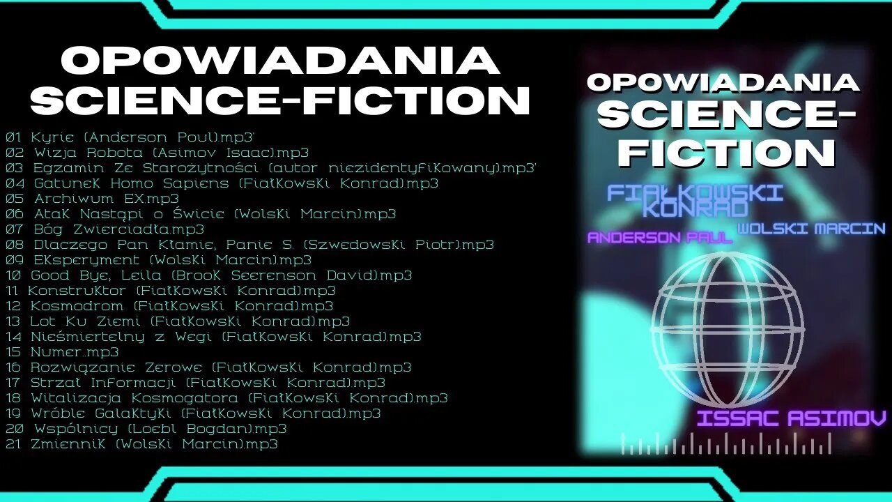 Opowiadania Sci-Fi Słuchowisko - Retro Sci-FI Audiobooki PL