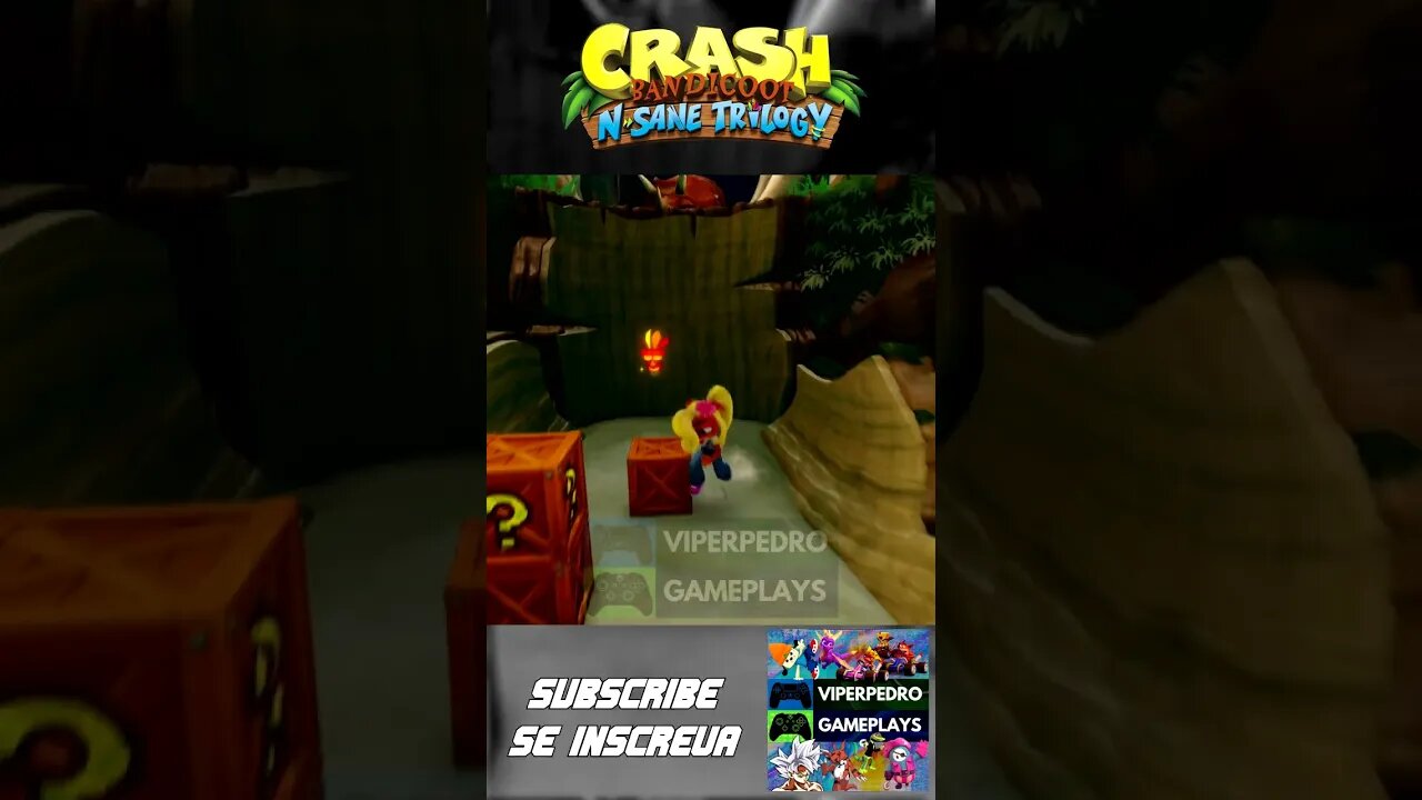 CLEAR GEM | BONE YARD | Parte 1/4 #shorts #crashbandicoot #ps5 #gaming #xbox #walkthrough