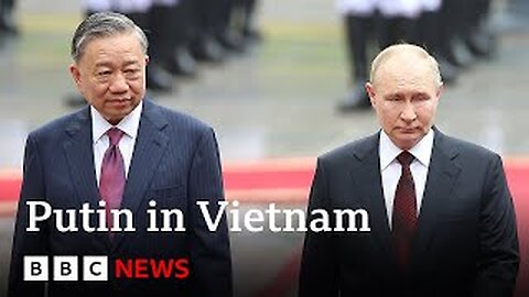 Vladimir Putin arrives in Vietnam followingNorth Korea visit | BBC News