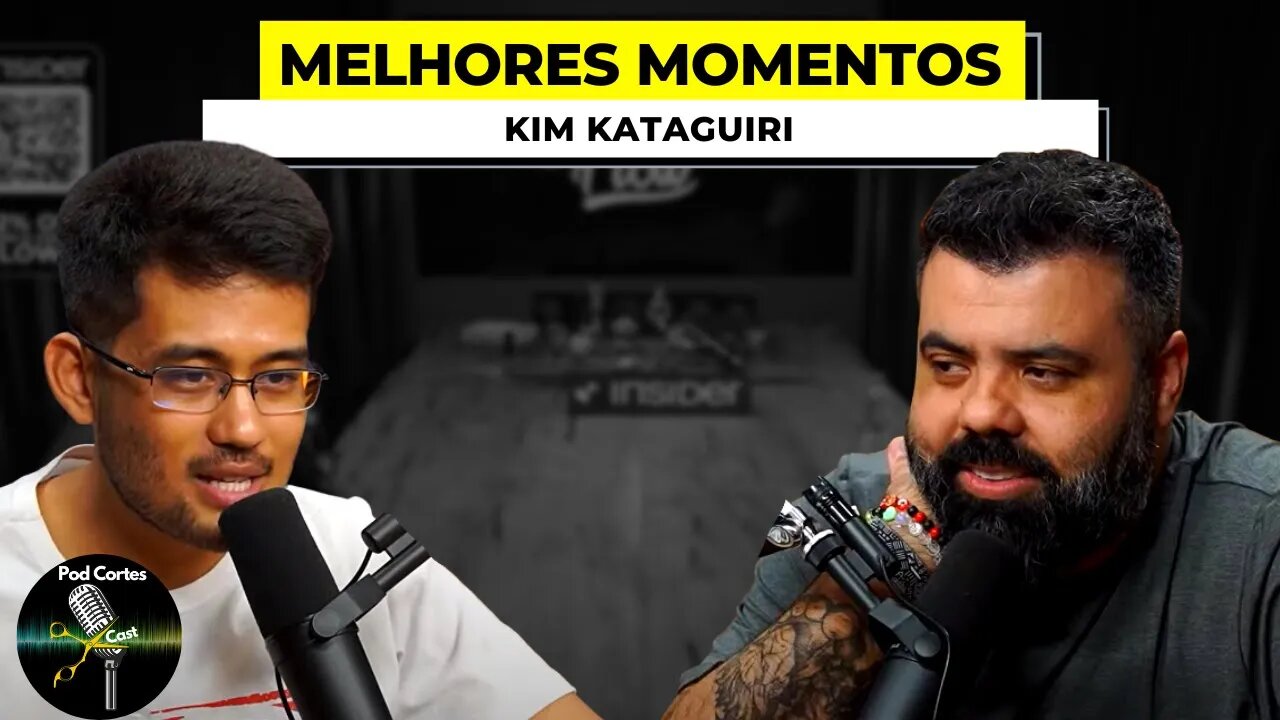 MELHORES MOMENTOS KIM KATAGUIRI - Flow Podcast