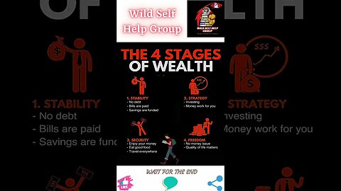 🔥The 4 stages of wealth🔥#shorts🔥#wildselfhelpgroup🔥15 February 2023🔥
