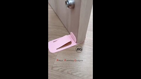 Plastic Spring Door Stopper , Home Gadget