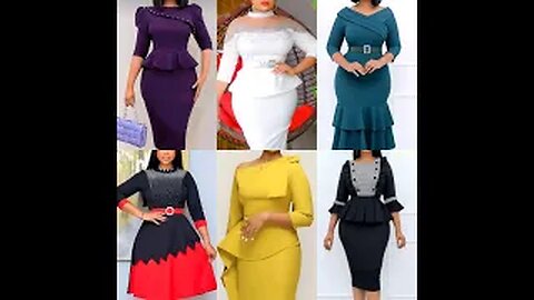 Smart Corporate Gowns for Beautiful Ladies