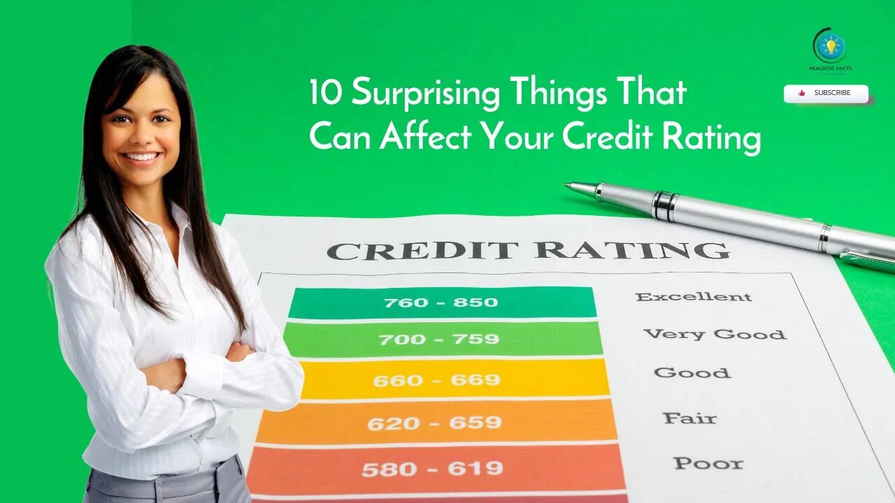 10 Surprising Things That Can Affect Your Credit Rating
