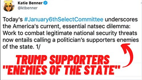 Chinese Spy NYT Reporter Declares Trump Supporters "ENEMIES OF THE STATE"!