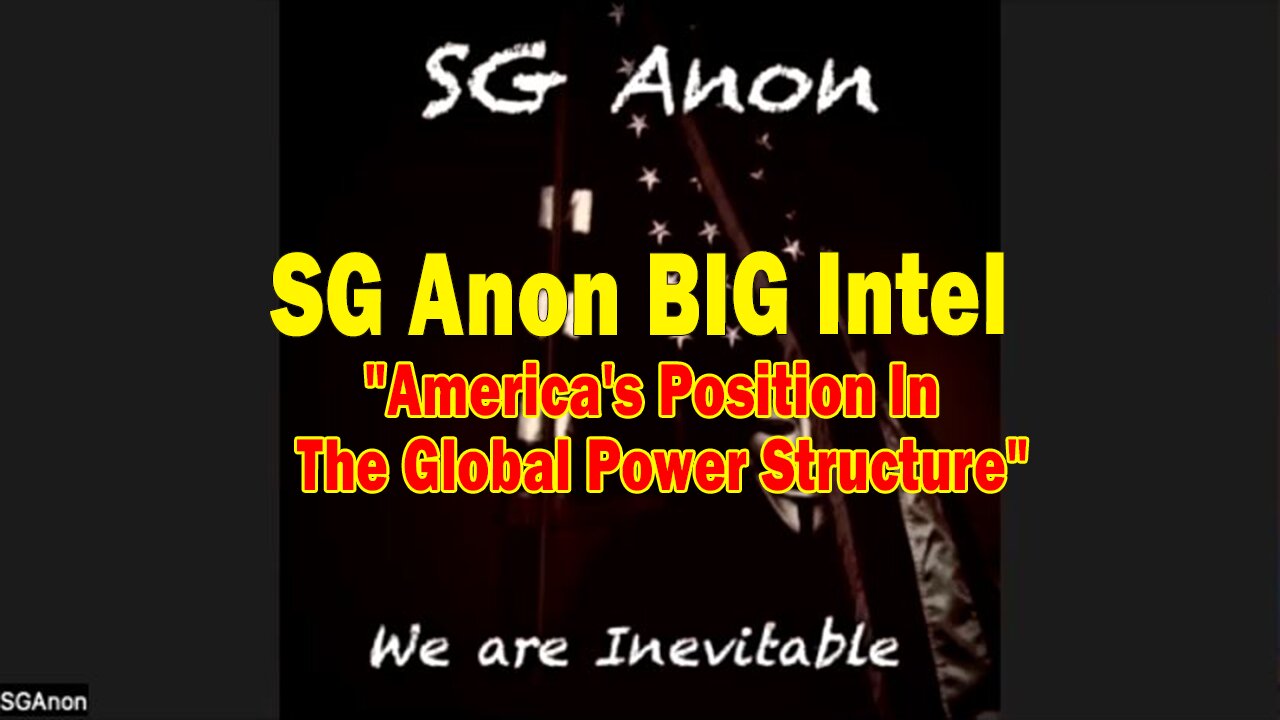 SG Anon BIG Intel Sep 21: "America's Position In The Global Power Structure"