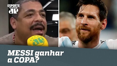 Ahn? VAMPETA canta e pede que MESSI ganhe a COPA!