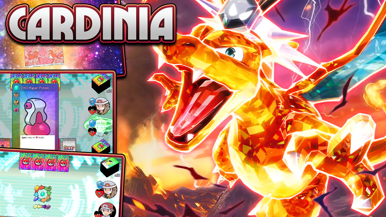 Pokemon Cardinia - Fan-made Game, trading card game blended with RPG