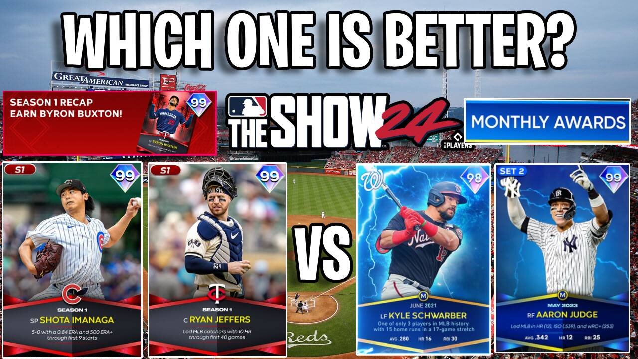 Are Season Awards Better Then Monthly Awards In MLB The Show?