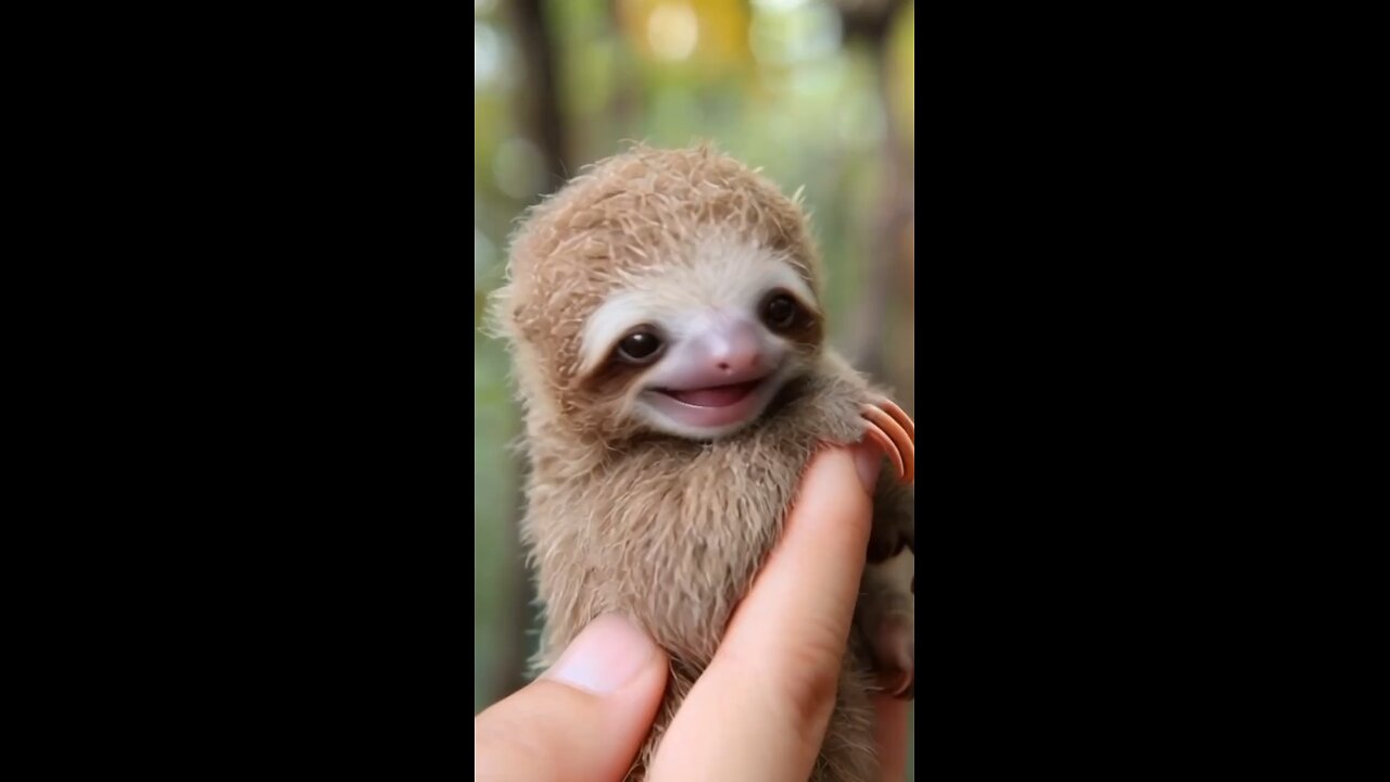 Happy sloth