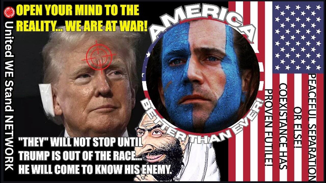 "THEY" WILL NOT STOP UNTIL TRUMP IS DEAD... KNOW YOUR ENEMY!