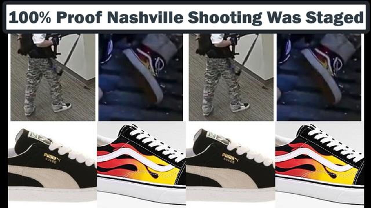 100% Proof Nashville School Shooting Was Fake And Staged