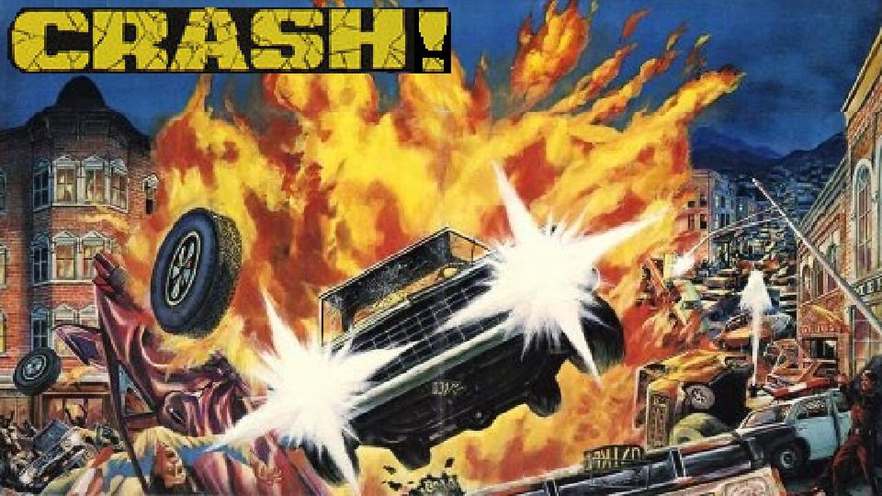 CRASH! 1977 Charles Band Cash-In of "The Car" Using a Demonic Camaro FULL MOVIE HD & W/S