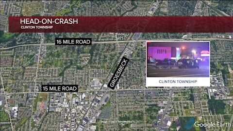 Groesbeck Hwy back open after crash