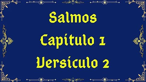 Como se diz Salmos 1:2 em Hebraico?