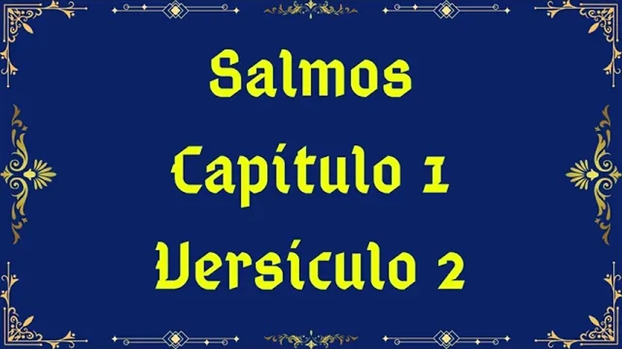 Como se diz Salmos 1:2 em Hebraico?