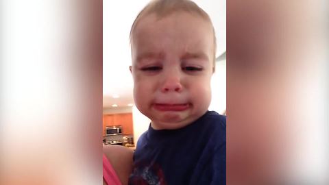 Precious Boy Doesn't Want To Clean Up The Mess
