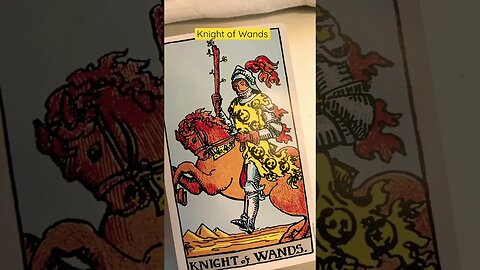 Knight of Wands #shorts #learntarot