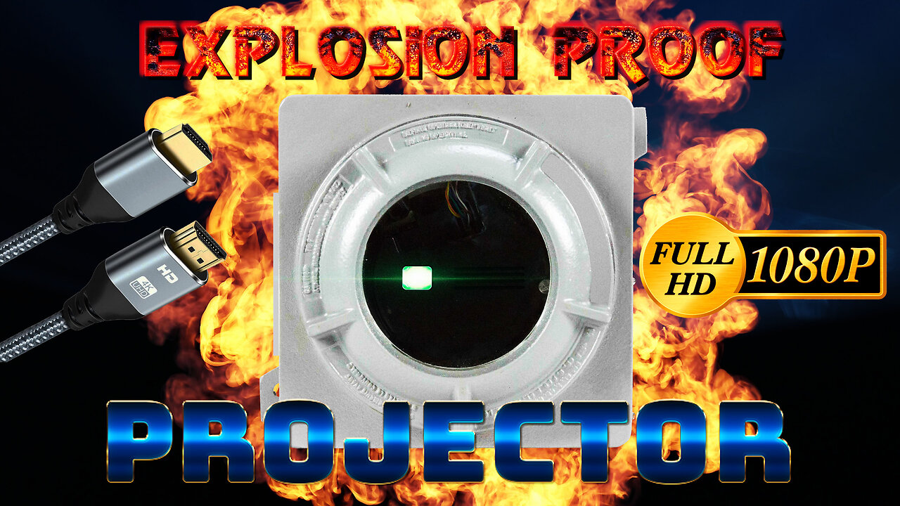 Explosion Proof HD Projector 1080P HDMI