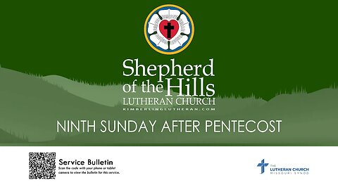 2023-07-30 - NINTH SUNDAY AFTER PENTECOST