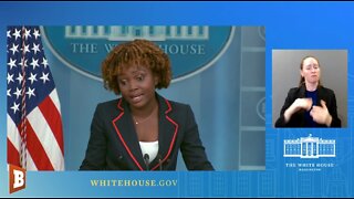 WH Press Secretary Karine Jean-Pierre speaking with reporters...