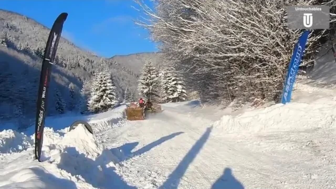Frozen Rush 🥶🚀 Snow Ice Race ❄️❗️ATV SSV QUAD MOTO❗️ Băiuț, Maramureș Day 1