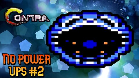 Contra gameplay No power up challenge #2