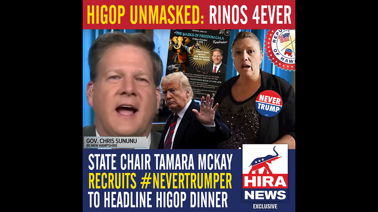 Hawaii GOP Transforms Into #NeverTrump Operation