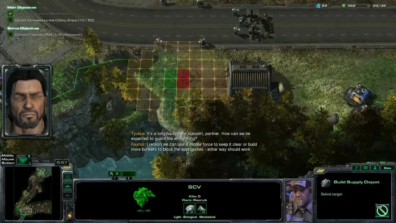 starcraft 2 part 1 - the pc port of the console version with mouse aim