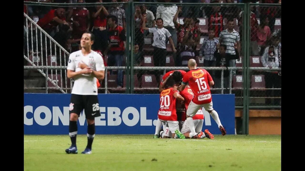Gol de Hernández - Deportivo Lara 2 x 7 Corinthians - Narração de José Manoel de Barros