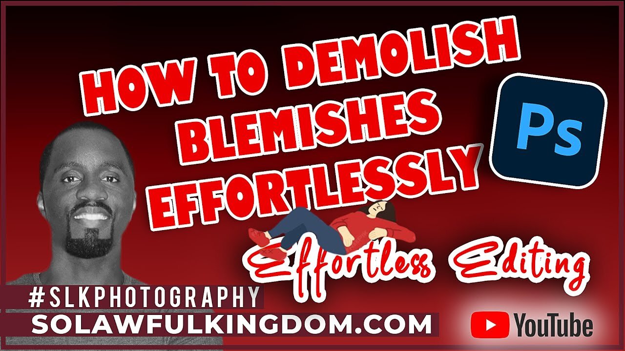 How to DEMOLISH BLEMISHES | Effortless Editing — Quick Editing Tip #1 #slkphotography